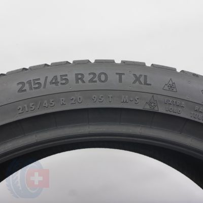 5.  215 45 20 2x CONTINENTAL 215/45 R20 95T XL WinterContact TS 870 P Winterreifen 2024 8,5mm