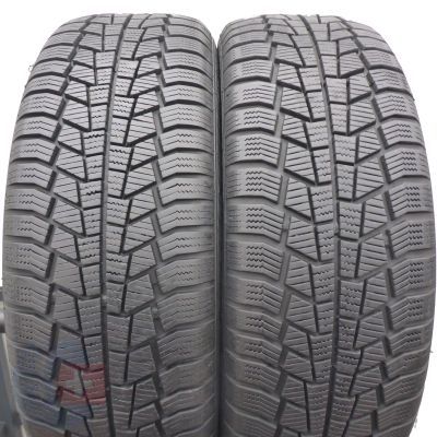 4. 205 55 16 4x GISLAVED 205/55 R16 91H EuroFrost6 Winterreifen 2023 WIE NEU 7,8-8,8mm