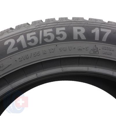 6. 215 55 17 4x SEMPERIT 215/55 R17 98V XL Speed-Grip 5 Winterreifen 2024 8mm