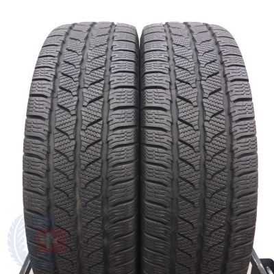 5. 4 x CONTINENTAL 215/75 R16C 116/114R VanContact Winter Winterreifen 2021, 2022 WIE NEU 8,8-9,5mm