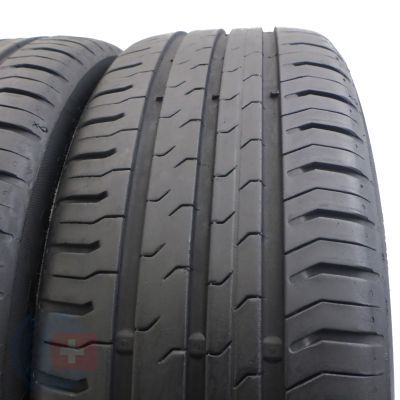 3. 2 x CONTINENTAL 185/50 R16 81H ContiEcoContact 5 Sommerreifen 2019 6,5mm