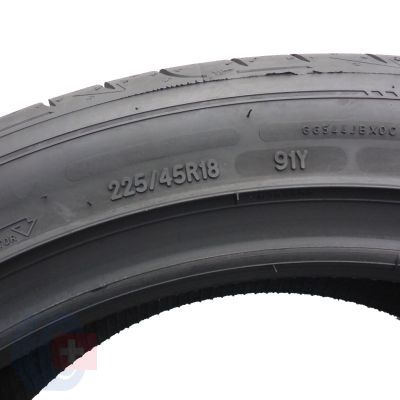 4. 225 45 18 2x GOODYEAR 225/45 R18 91Y Eagle F1 Asymmetric 5 Sommerreifen 2019 7,2mm
