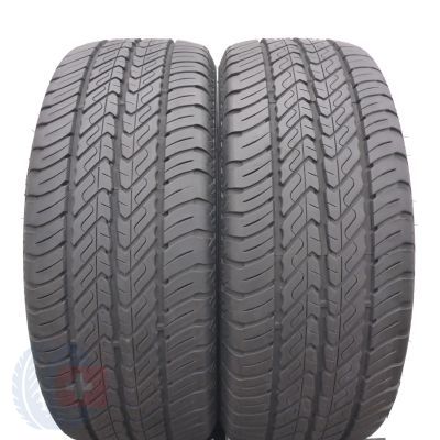 2 x DUNLOP 225/55 R17C 109/107H econodrive Sommerreifen 2023 WIE NEU 7,2-7,5mm