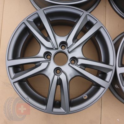 3. 4 x Alufelgen 15 TOYOTA DAIHATSU 4x100 6J ET35 MAK Haly WIE NEU Porte Move Custom