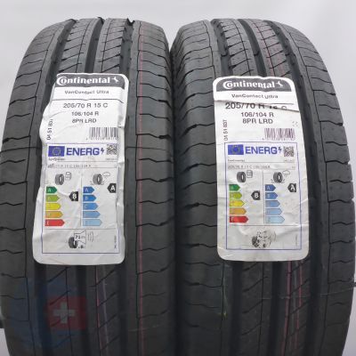 4. 205 70 15C 4x CONTINENTAL 205/70 R15C 106/104R VanContact Ultra Sommerreifen VOLL  4. 205 70 15C 4x CONTINENTAL 205/70 R15C 106/104R VanContact Ultra Sommerreifen VOLL