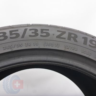 7.  285 35 19 2x CONTINENTAL 285/35 ZR19 103Y XL SportContact 6 Sommerreifen 2019 Ungebraucht   
