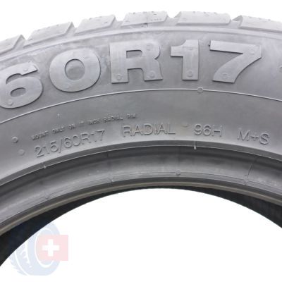 5. 2 x CONTINENTAL 215/60 R17 96H 4x4 WinterContact BMW Winterreifen 2017 7mm