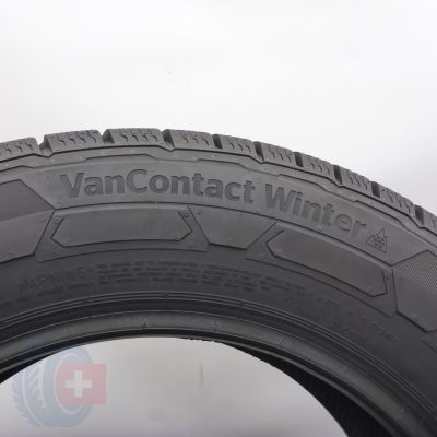 5. 205 65 16C 2x CONTINENTAL 205/65 R16C 107/105T VanContact Winter Winterreifen  2022 9,8-9,6mm
