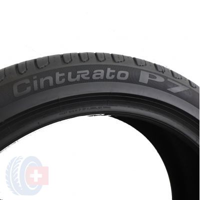 5. 2 x PIRELLI 215/45 R18 89V Cinturato P7 Sommerreifen DOT19   6.8-7mm