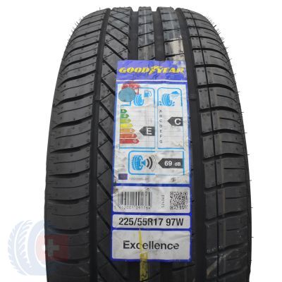 225 55 17 1x GOODYEAR 225/55 R17 97W Excellence BMW Sommerreifen 2017 VOLL Wie Neu