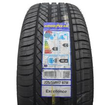 225 55 17 1x GOODYEAR 225/55 R17 97W Excellence BMW Sommerreifen 2017 VOLL Wie Neu