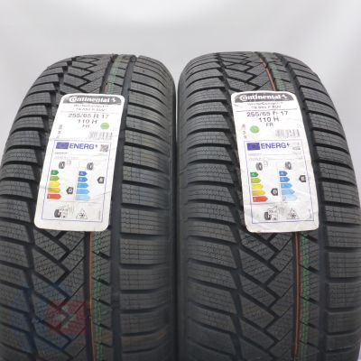 4. 255 65 17 4x CONTINENTAL 255/65 R17 110H WinterContact TS 850 Suv Winterreifen 2022 VOLL