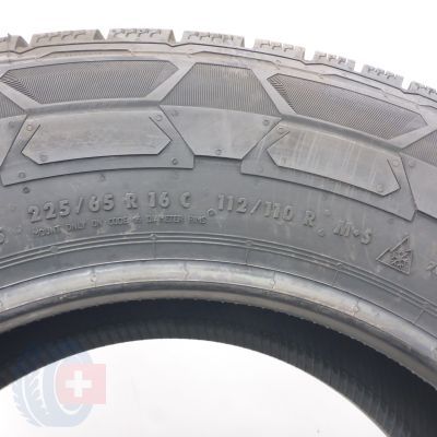 8. 225 65 16C 4x CONTINENTAL 225/65 R16C 112/110R VanContact Winter Winterreifen 2023 Ungebraucht  