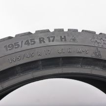 7. 195 45 17 4x CONTINENTAL 195/45 R17 81H WinterContact TS 870 Winterreifen 2022 8,8-8,2mm