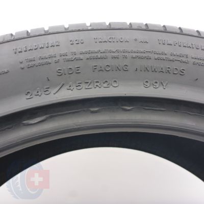 5. 245 45 20 2x GOODYEAR 245/45 R20 99Y Eagle F1 Supercar Sommerreifen 2006, 2011 5,8-6,2mm