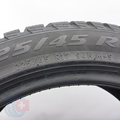 5. 225 45 17 2x PIRELLI 225/45 R17 94H XL Sottozero 3 Winter Winterreifen 2023 6,5-6,8mm