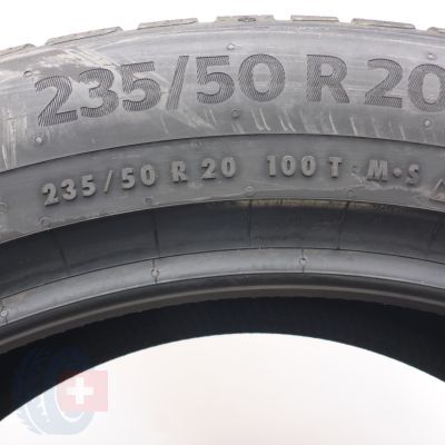 7.  235 50 20 2x CONTINENTAL  235/50 R20 100T WinterContact TS 870 P Winterreifen 2024 VOLL WIE NEU 