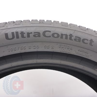 4. 195 55 20 1x CONTINENTAL 195/55 R20 95H XL UltraContact Sommerreifen 2024 VOLL
