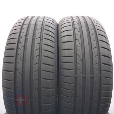  215 60 16 2x DUNLOP 215/60 R16 95V Sport bluResponse Sommerreifen 2025 7,5mm WIE NEU 