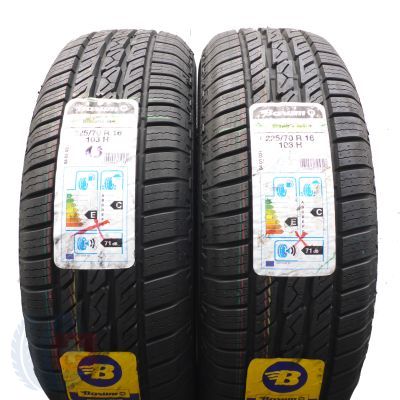3.  225 70 16 4x BARUM  225/70 R16 103H Bravuris 4x4 Sommerreifen M+S  2019 VOLL WIE NEU 