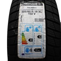 3. 4 x BARUM 225/60 R16 102V XL Polaris 5 Winterreifen 2018 WIE NEU VOLL