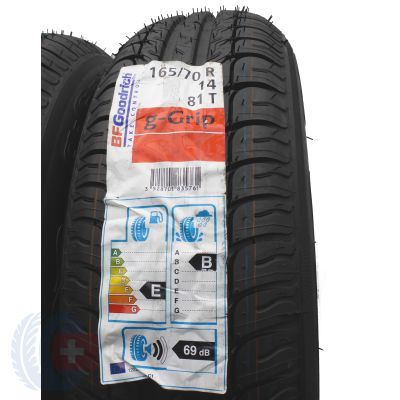 2. 165 70 14 2 x BF GOODRICH 165/70 R14 81T g-Grip Sommerrerifern 2017 VOLL165 70 14 2 x BF GOODRICH 165/70 R14 81T g-Grip Sommerrerifern 2017 VOLL UNGEBRAUCHT 