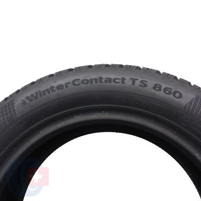 9. 195 55 15 4x CONTINENTAL 195/55 R15 85H WinterContact TS860 Winterreifen 2020 WIE NEU VOLL