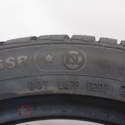 6. 205 50 17 2x CONTINENTAL 205/50 R17 89H ContiWinterContact TS 830 P RFT BMW Winterreifen 2021 VOLL 