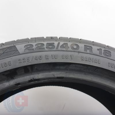 5. 225 40 18 2x CONTINENTAL 225/40 R18 88Y XL ContiSportContact5 RunFlat BMW Sommerreifen 2022 VOLL