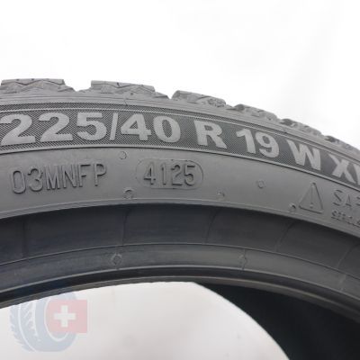 7. 225 40 19 4x SEMPERIT 225/40 R19 93W XL Speed-Grip 5 Winterreifen 2025 7,5mm Winterreifen 2025 WIE NEU 