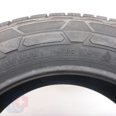 5. 195 65 16C 2x CONTINENTAL 195/65 R16C 104/102T VanContact Winter Winterreifen 2019/23 VOLL  5. 195 65 16C 2x CONTINENTAL 195/65 R16C 104/102T VanContact Winter Winterreifen 2019/23 VOLL