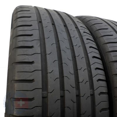 2. 2 x CONTINENTAL 215/55 R17 94V 5.5mm ContiEcoContact 5 Sommerreifen DOT15
