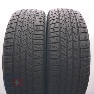 235 55 19 2x CONTINENTAL 235/55 R19 101H CrossContact Winter AO Winterreifen 2018 6-6,5mm