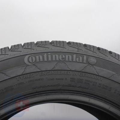 4. 205 65 16C 2x CONTINENTAL 205/65 R16C 107/105T VancoWinter 2 Winterreifen 2022 9,8-9mm