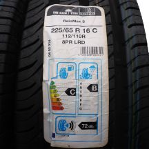 2. 225 65 16C 4x UNIROYAL 225/65 R16C 112/110R RainMax 3 Sommerreifen 2018/19 VOLL Wie Neu