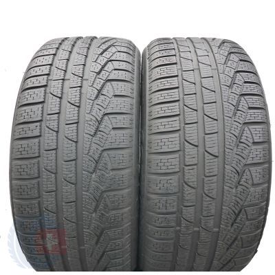 4. 255 45 19 2x PIRELLI 255/45 R19 100V Sottozero Winter 240 SerieII N0 Winterreifen 2024 6,8-7,2mm