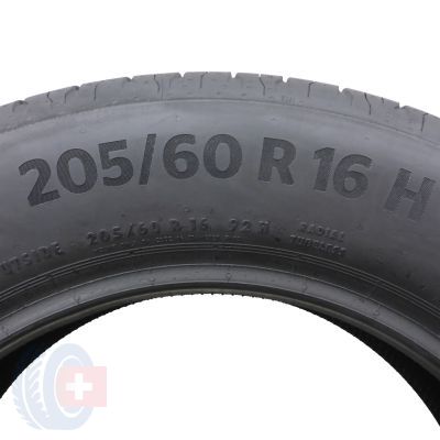 5. 2 x CONTINENTAL 205/60 R16 92H EcoContact 6 Sommerreifen 2023 5,8-6mm