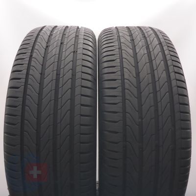205 55 17 2x CONTINENTAL 205/55 R17 95V XL UltraContact NXT Sommmerreifen 2024 6,7-6,8mm