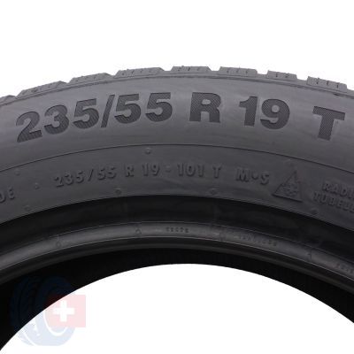 2. 235 55 19 1x CONTINENTAL 235/55 R19 101T XL WinterContact TS850P Seal Winterreifen 2021 6,8mm