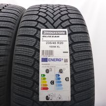 2. 235 45 20 2x BRIDGESTONE 235/45 R20 100W XL Blizzak 6 Winterreifen 2025 VOLL WIE NEU  
