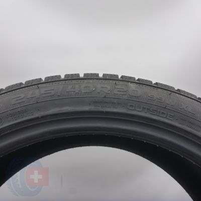 5. 245 40 20 2x NOKIAN 245/40 R20 99W XL WR A4 Winterreifen 2020 Ungebraucht  