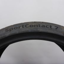 7. 255 30 19 2x CONTINENTAL 255/30 R19 91Y XL SportContact7 Sommerreifen 2021 WIE NEU VOLL