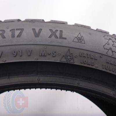 2. 215 45 17 4x CONTINENTAL 215/45 R17 91V XL WinterContact TS870 Winterreifen 2024 6,8-7,5mm