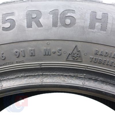 2. 205 55 16 2x CONTINENTAL 205/55 R16 91H WinterContact TS870 Winterreifen 8-8,8mm 2021/23