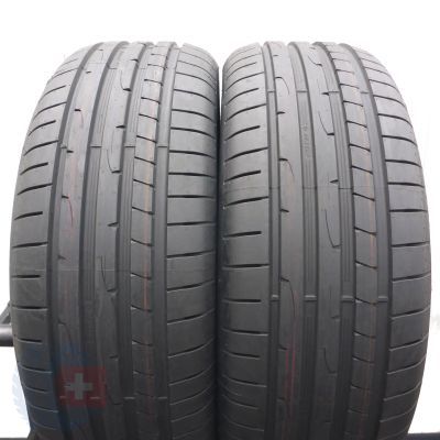 5. 225 55 17 4x DUNLOP 225/55 R17 101Y SportMaxx Rt2 Sommerreifen 2018 WIE NEU VOLL