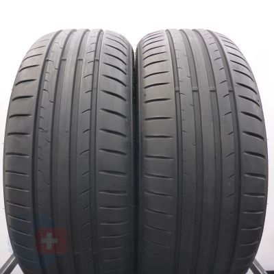 3. 225 60 16 4x DUNLOP 225/60 R16 102W XL Sport bluresponse Sommerreifen 2019 6-6,5mm