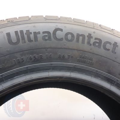 6. 185 65 14 4x CONTINENTAL 185/65 R14 86T UltraContact Sommerreifen 2023 VOLL WIE NEU