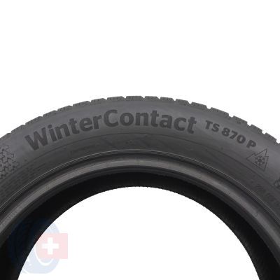 4. 225 55 17 1x CONTINENTAL 225/55 R17 101V XL WinterContact TS870P Winterreifen 7,5mm 2022