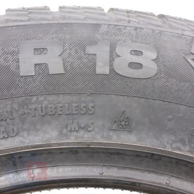 8. 235 65 18 4x CONTINENTAL 235/65 R18 110H XL CrossContact Winter 2022 Winterreifen VOLL Wie Neu