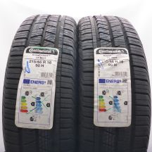 3. 215 65 16 4x CONTINENTAL 215/65 R16 98H CrossContact LX Sport Sommerreifen M+S 2022 VOLL WIE NEU 